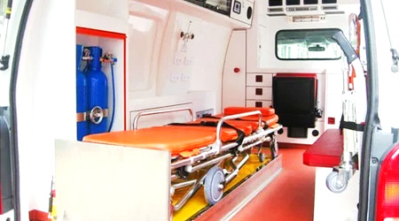 Ambulance With Proper Hygiene